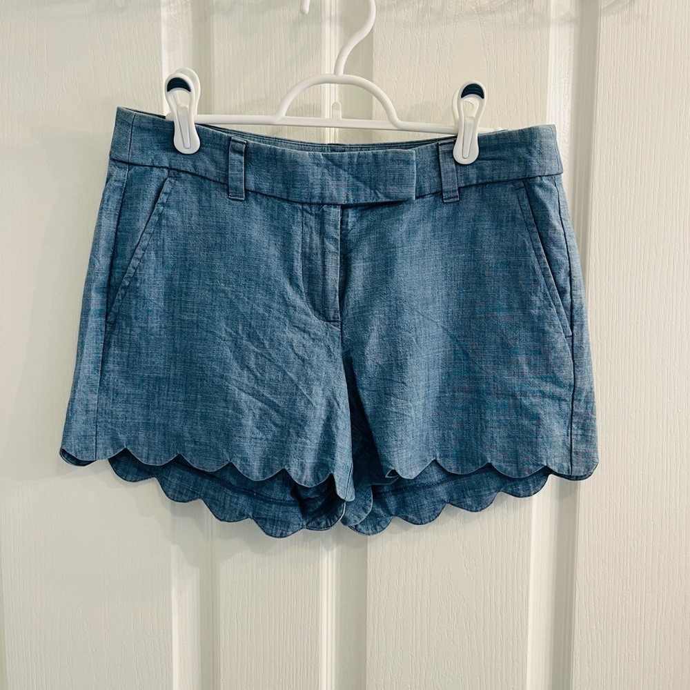 J. Crew Scalloped Hem Women's Shorts